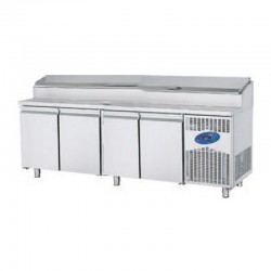  CSA CS-TEK 4-700 Make Up Buzdolabı, 4 Kapılı, 632 L